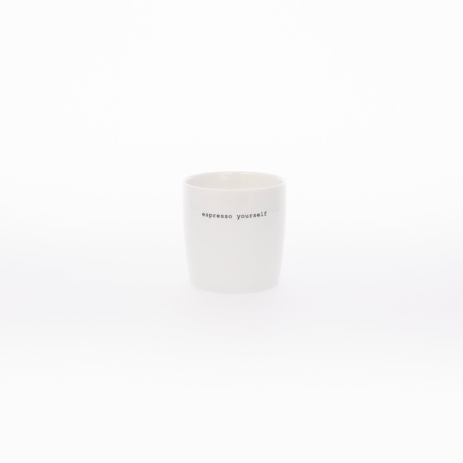 sögne mug white mini  espresso yourself