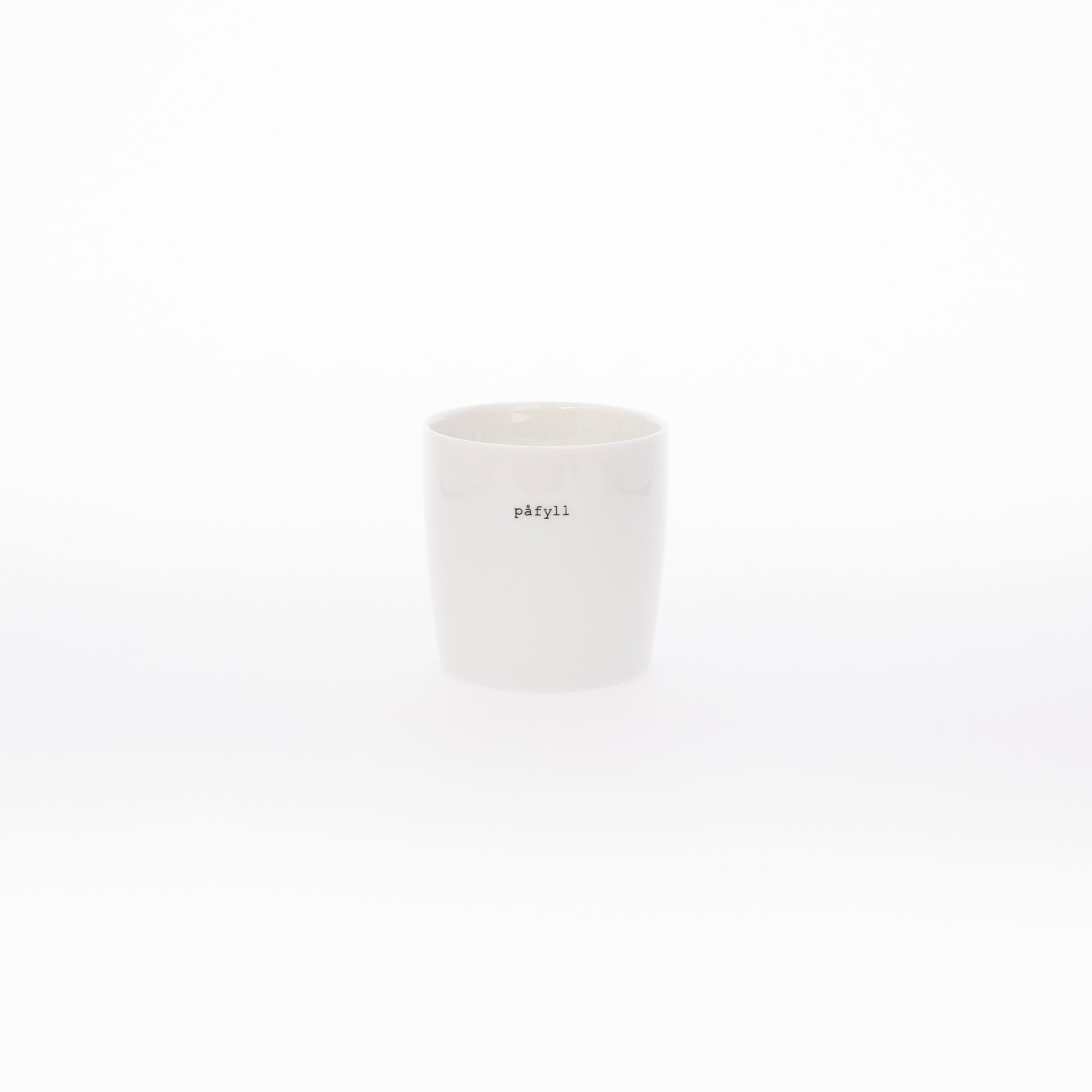 sögne mug white mini  påfyll