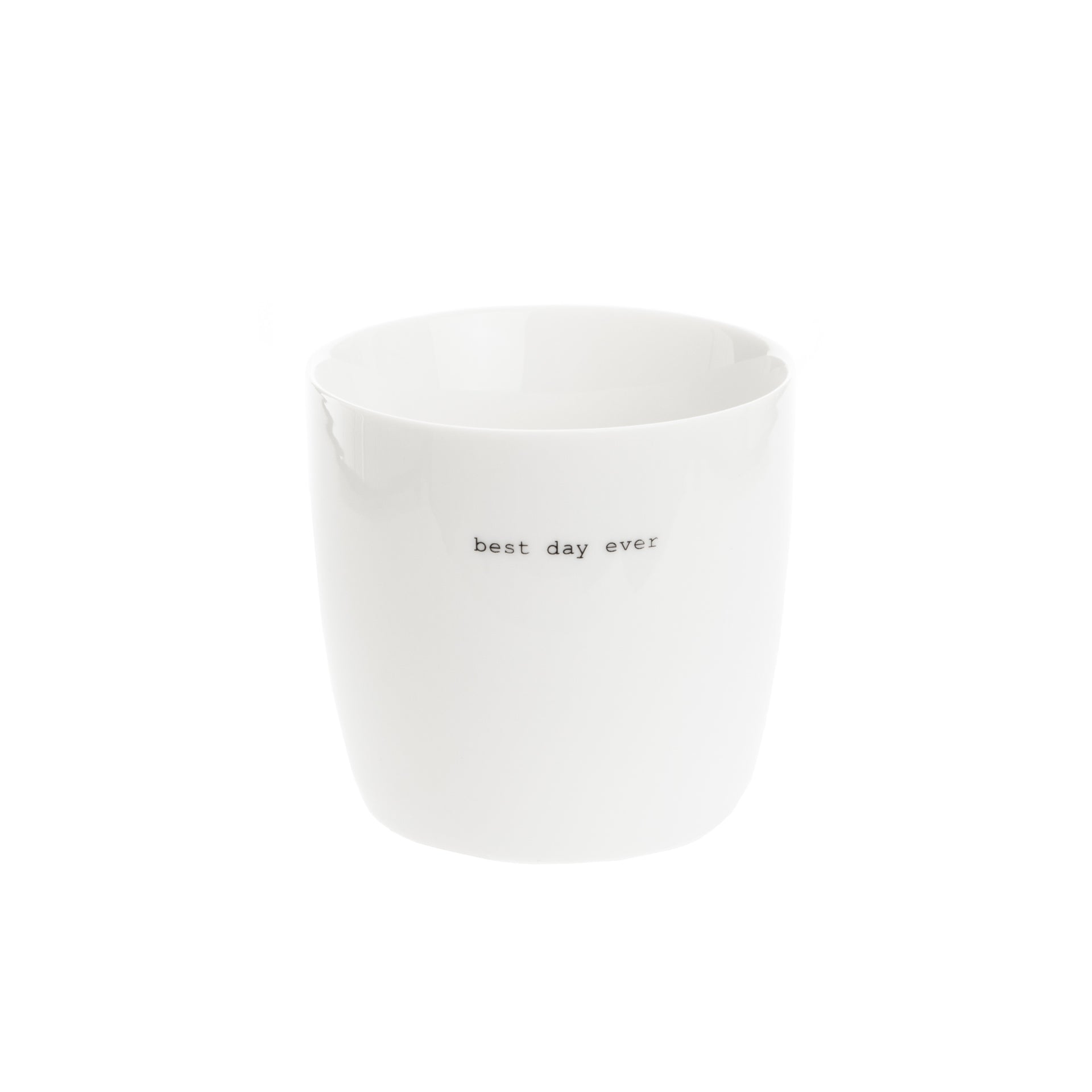 sögne mug white  best day ever