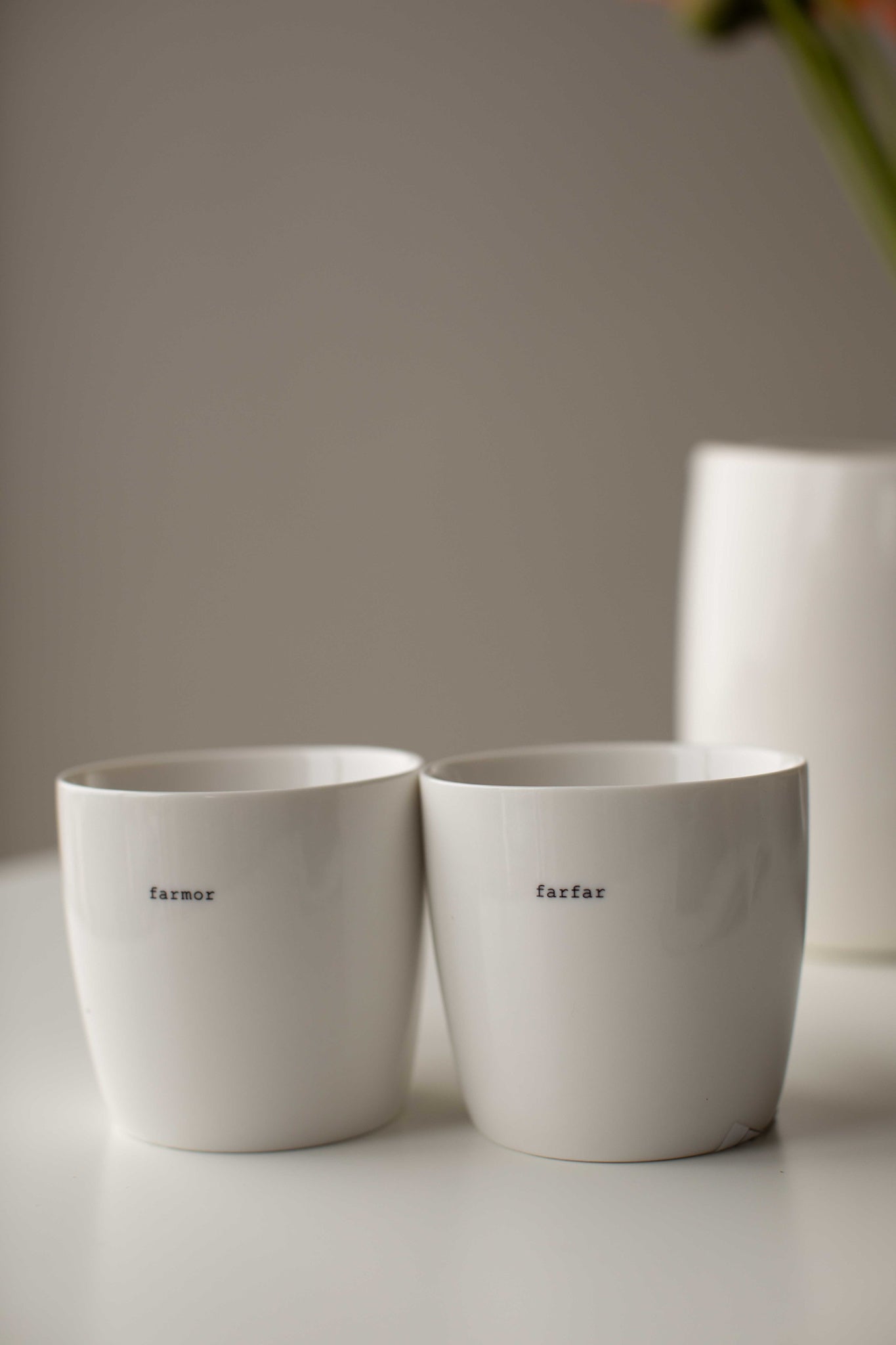 sögne mug white farfar