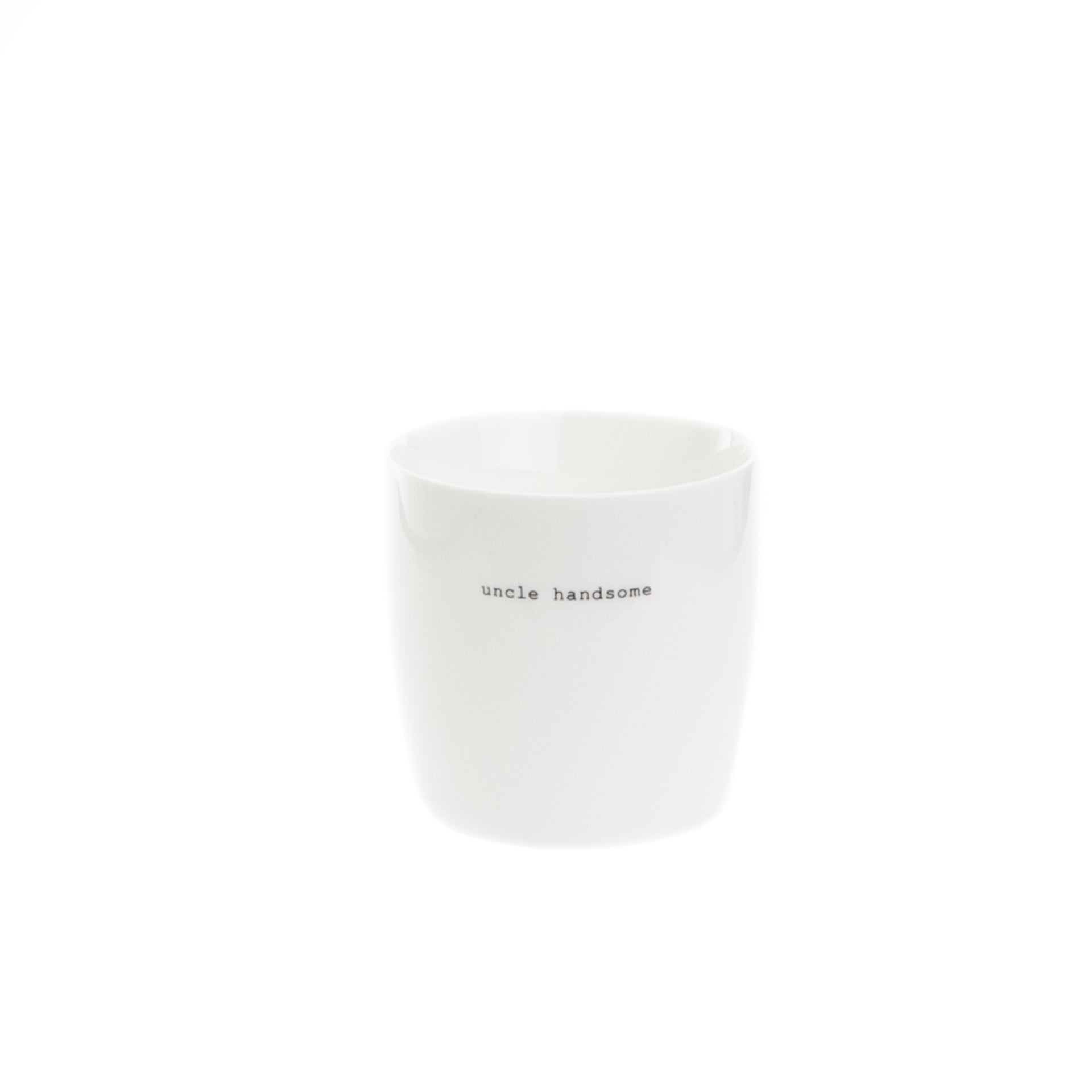 sögne mug white  uncle handsome